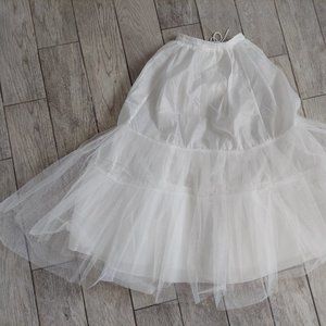 Full Length Crinoline Slip/Underskirt/Petticoat